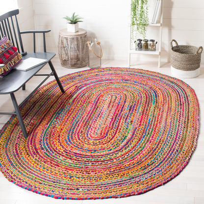 SAFAVIEH, Tapis en jute fait main de style bohème côtier Cape Cod Rietie