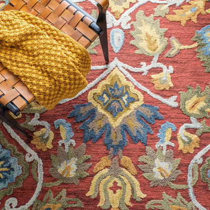 SAFAVIEH, Tapis de campagne français en laine fait main Marietje Blossom