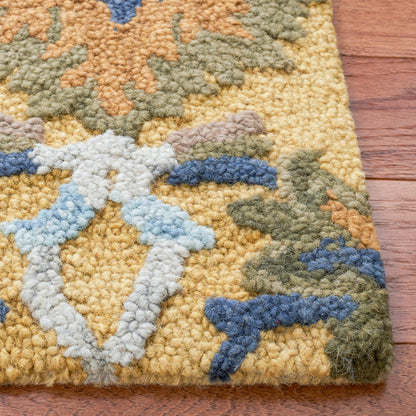 SAFAVIEH, Tapis de campagne français en laine fait main Marietje Blossom