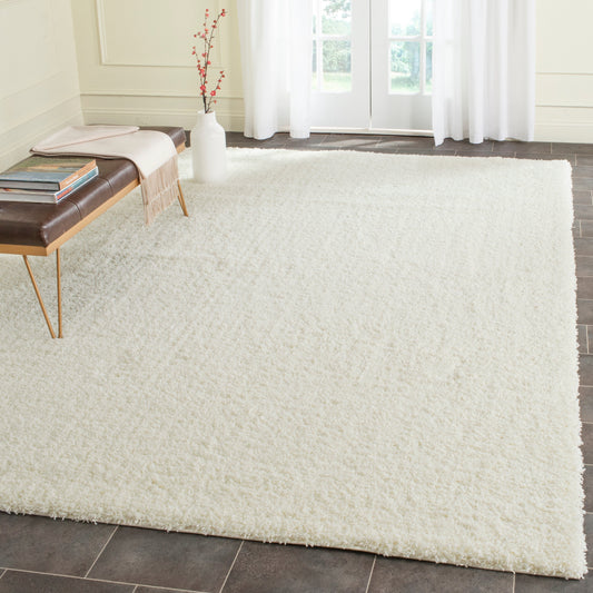 SAFAVIEH Laguna Shag Viroana Solid 2-inch Thick Rug