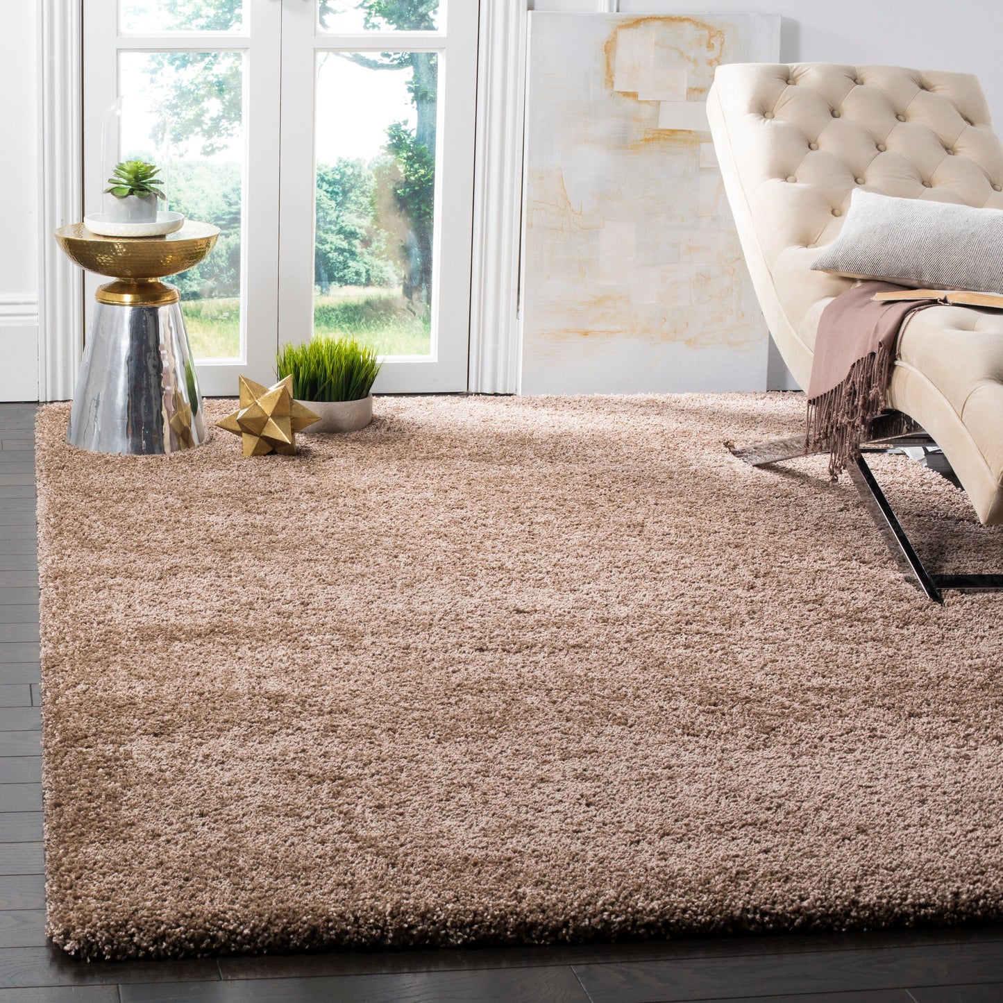 Tapis SAFAVIEH, Milan Shag Afton, épaisseur 5 cm