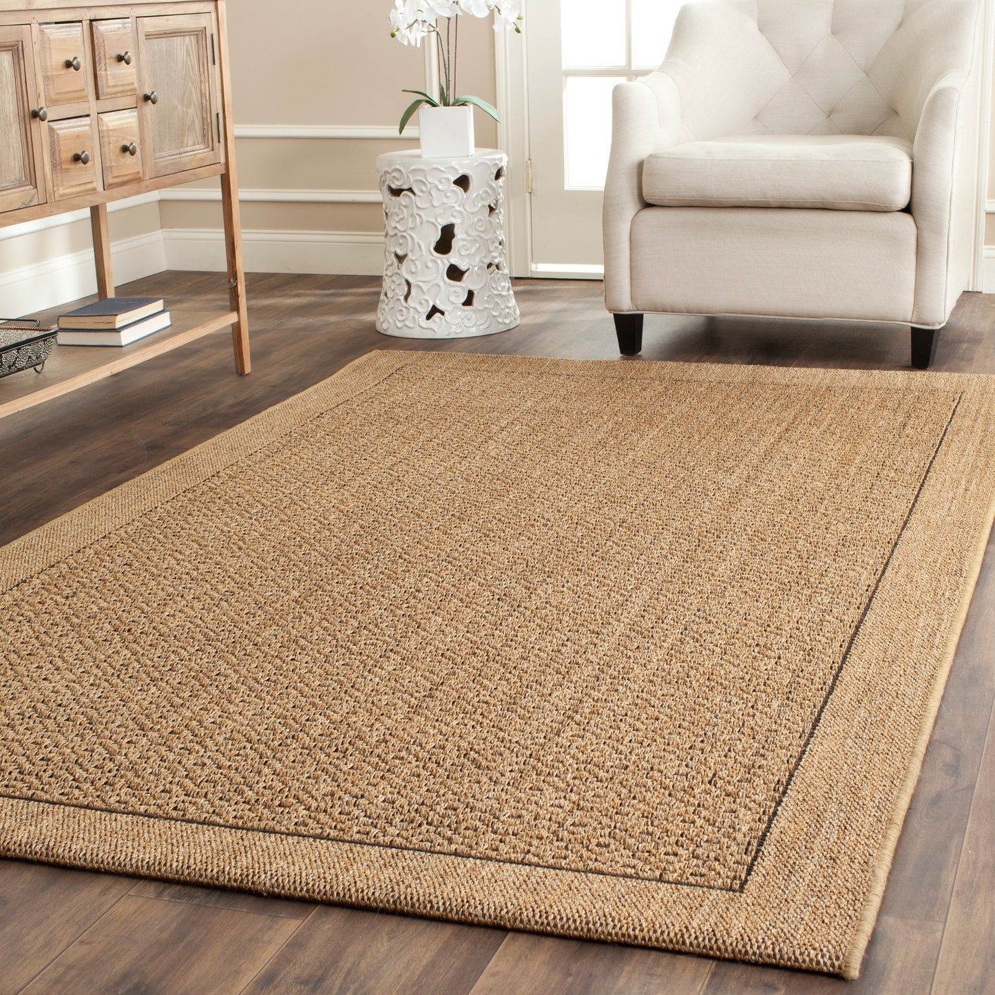 Tapis moderne en sisal SAFAVIEH, Palm Beach Clevie