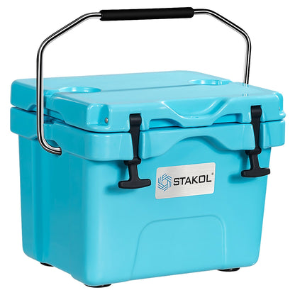 Glacière portable SKTAKOL 16 litres, anti-fuite, 24 canettes de glace - Voir les détails