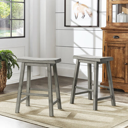 Salvador II Counter Backless Stools (Set of 2) by iNSPIRE Q Classic