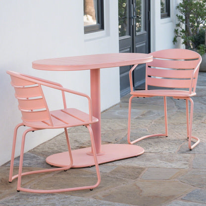 Santa Monica Outdoor 3-Piece Bistro Set by Christopher Knight Home