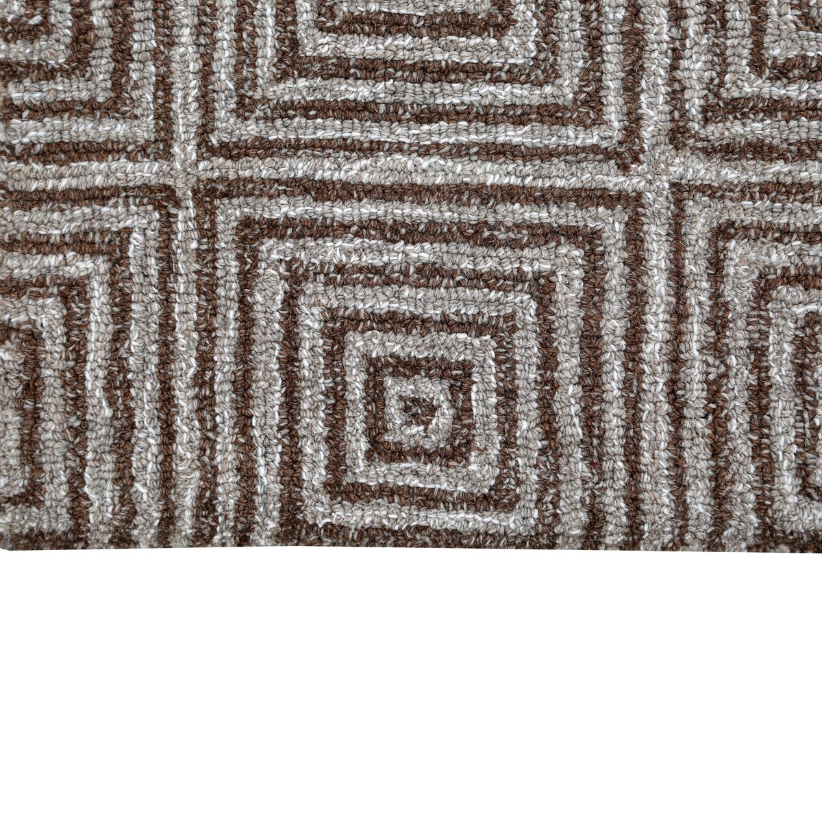 Tapis Sara de luxe fait main en laine abstraite George Towne Living