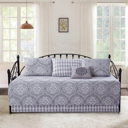 Serenta 6 Piece Cotton Blend Daybed Bedspread Coverlet Set - 75 x 39