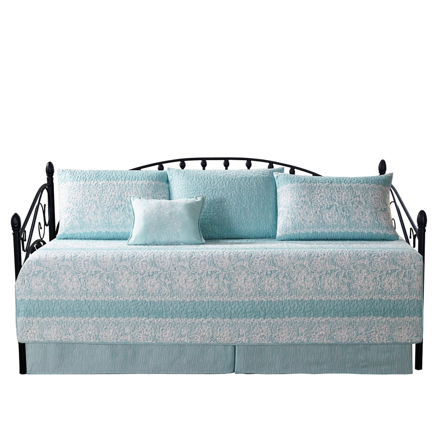 Serenta 6 Piece Cotton Blend Daybed Bedspread Coverlet Set - 75 x 39