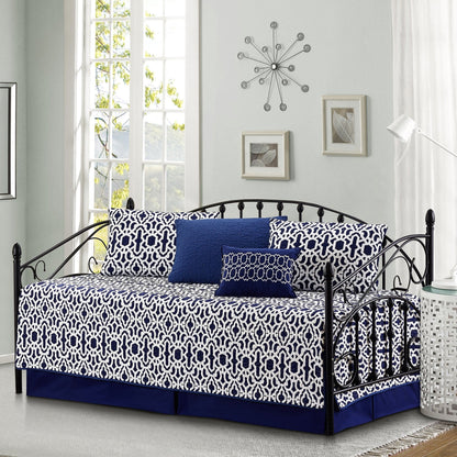 Serenta 6 Piece Cotton Blend Daybed Bedspread Coverlet Set - 75 x 39