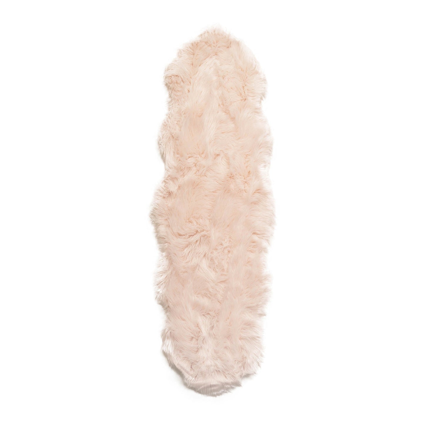 Silver Orchid Parrott Faux Fur Sheepskin Area Rug