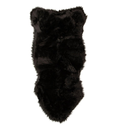 Silver Orchid Parrott Faux Fur Sheepskin Area Rug