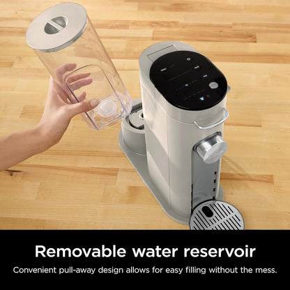 Cafetière à dose unique Stone, compatible K-Cup, réservoir de 1,6 l, préparation du café moulu, café glacé