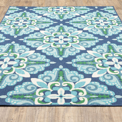Style Haven Martinque Medallion Indoor Outdoor Area Rug-