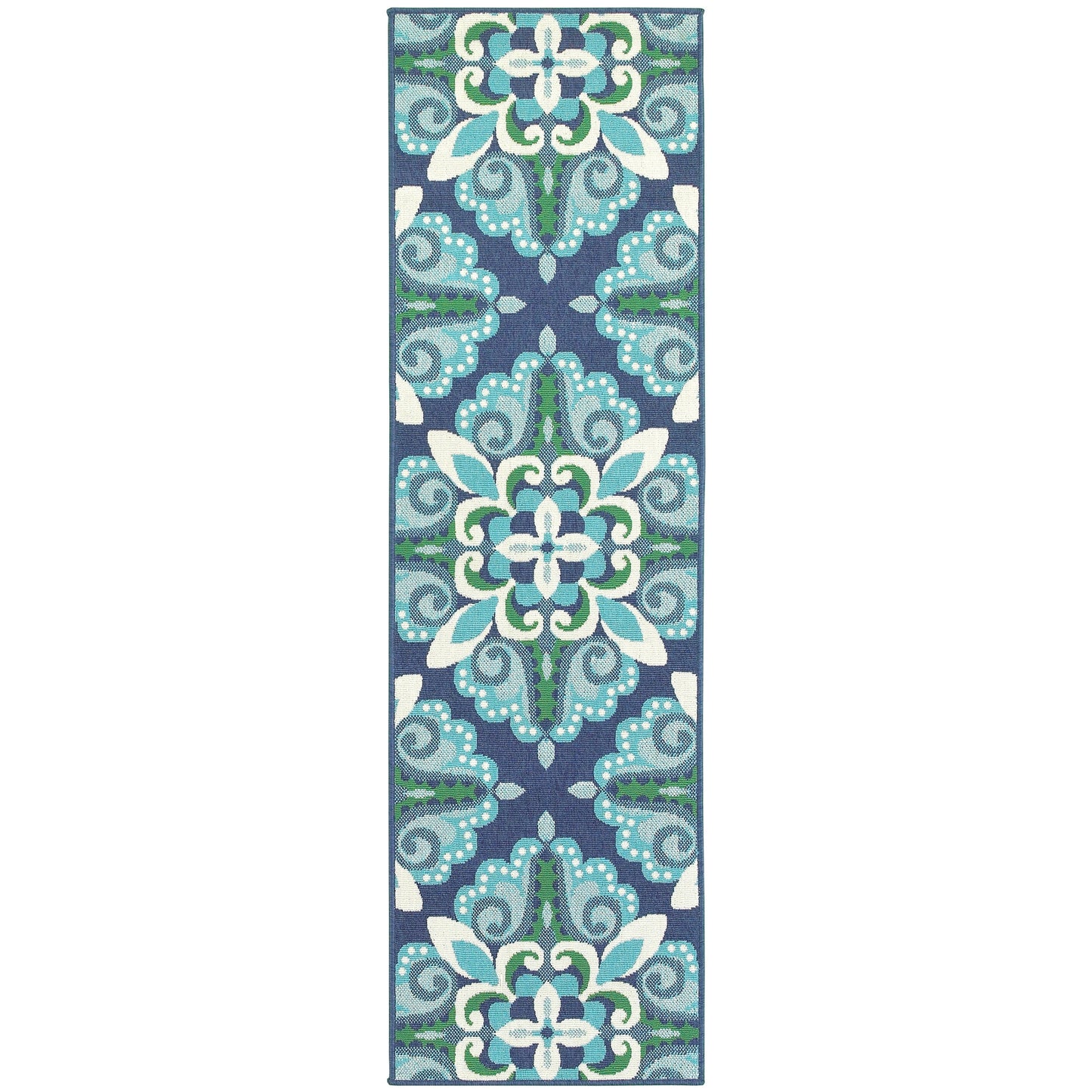 Style Haven Martinque Medallion Indoor Outdoor Area Rug-