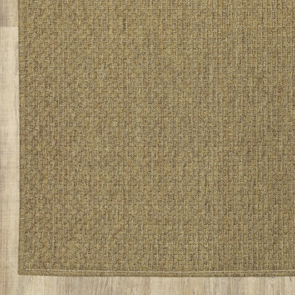 Style Haven Veranda Tonal Woven Basket Weave Indoor-Outdoor Rug