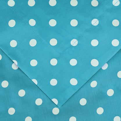 Superior Thread Count 600TC Polka Dot Cotton Blend Duvet Cover Set