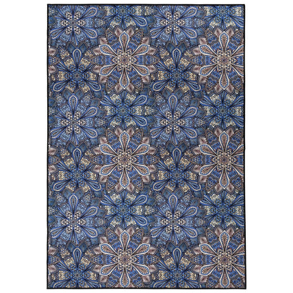 Superior Cassidy Floral Boho Non-Slip Indoor Outdoor Area Rug