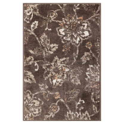 Superior Jacobean Farmhouse Floral Indoor Area Rug