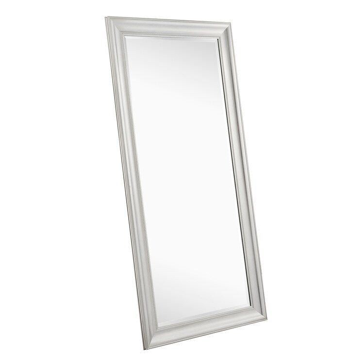 Grand miroir perlé pleine longueur - Miroir surdimensionné sur toute la longueur, sur pied ou à fixer au mur