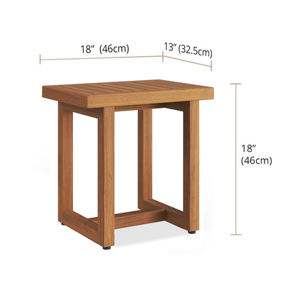 The Original Spa Teak Shower Bench