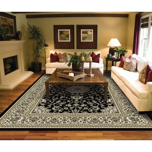 Copper Grove Savonlinna Bordered Persian Area Rug