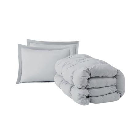 Truly Soft Oversized Puffer 3 Piece Comforter Set
