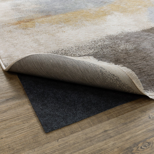 Vista Home Multi-Surface Reversible Indoor Rug Pad. - Grey