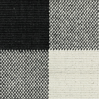 Vista Home Malta Gingham Check Indoor/Outdoor Area Rug