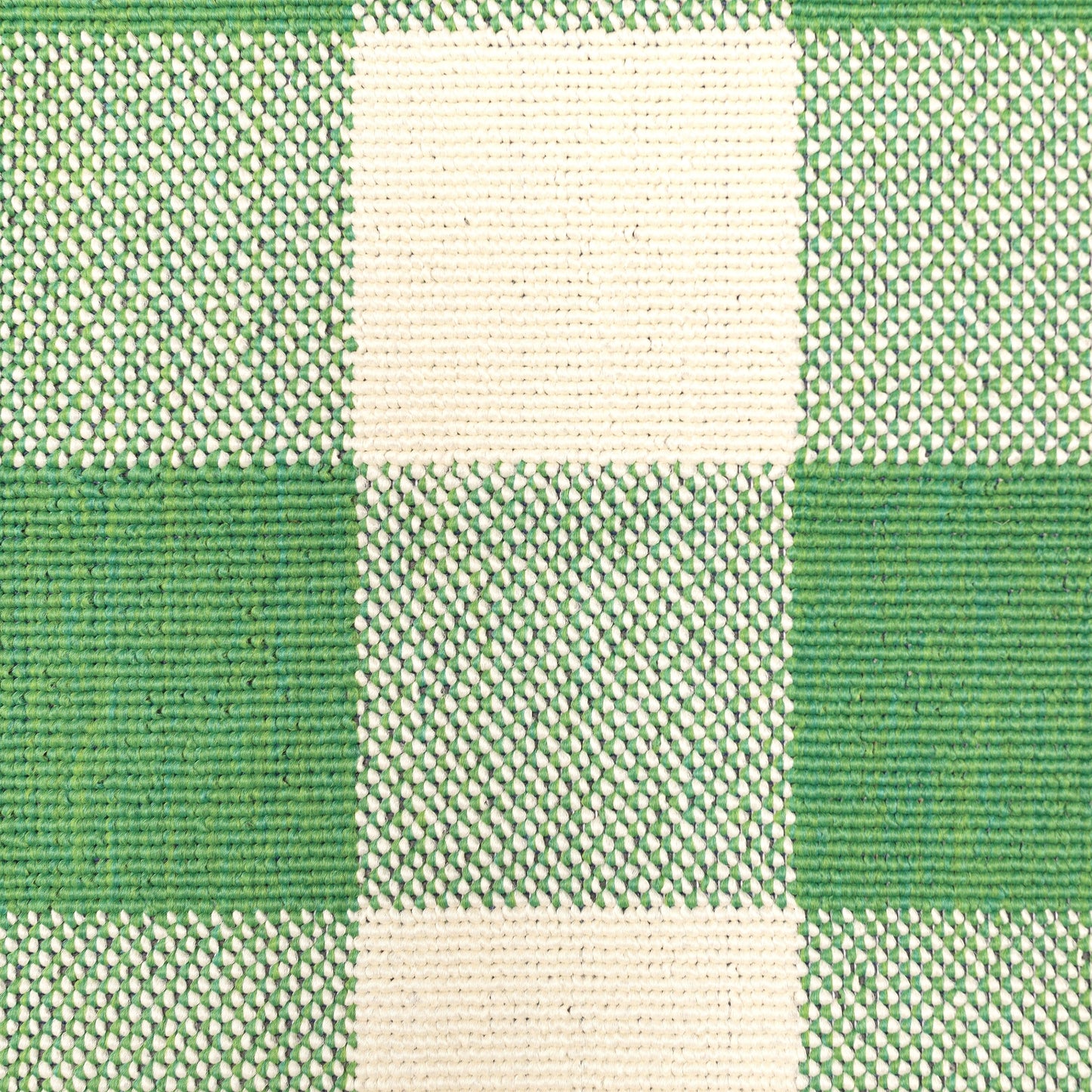 Vista Home Malta Gingham Check Indoor/Outdoor Area Rug