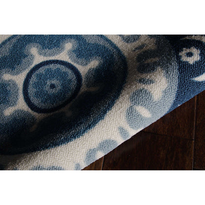 Waverly Sun N' Shade Indoor Outdoor Boho Medallion Area Rug