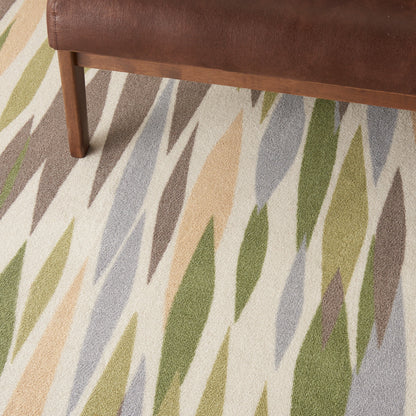 Waverly Sun N' Shade Modern Abstract Indoor Outdoor Area Rug