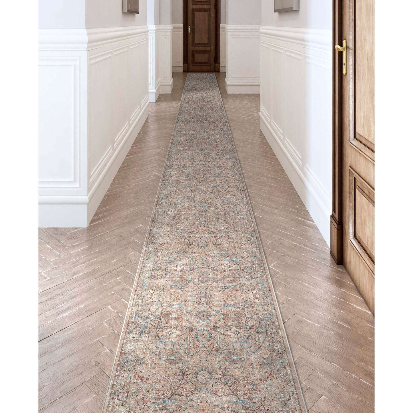 Well Woven Asha Vintage Emilia Flat-Weave Area Rug