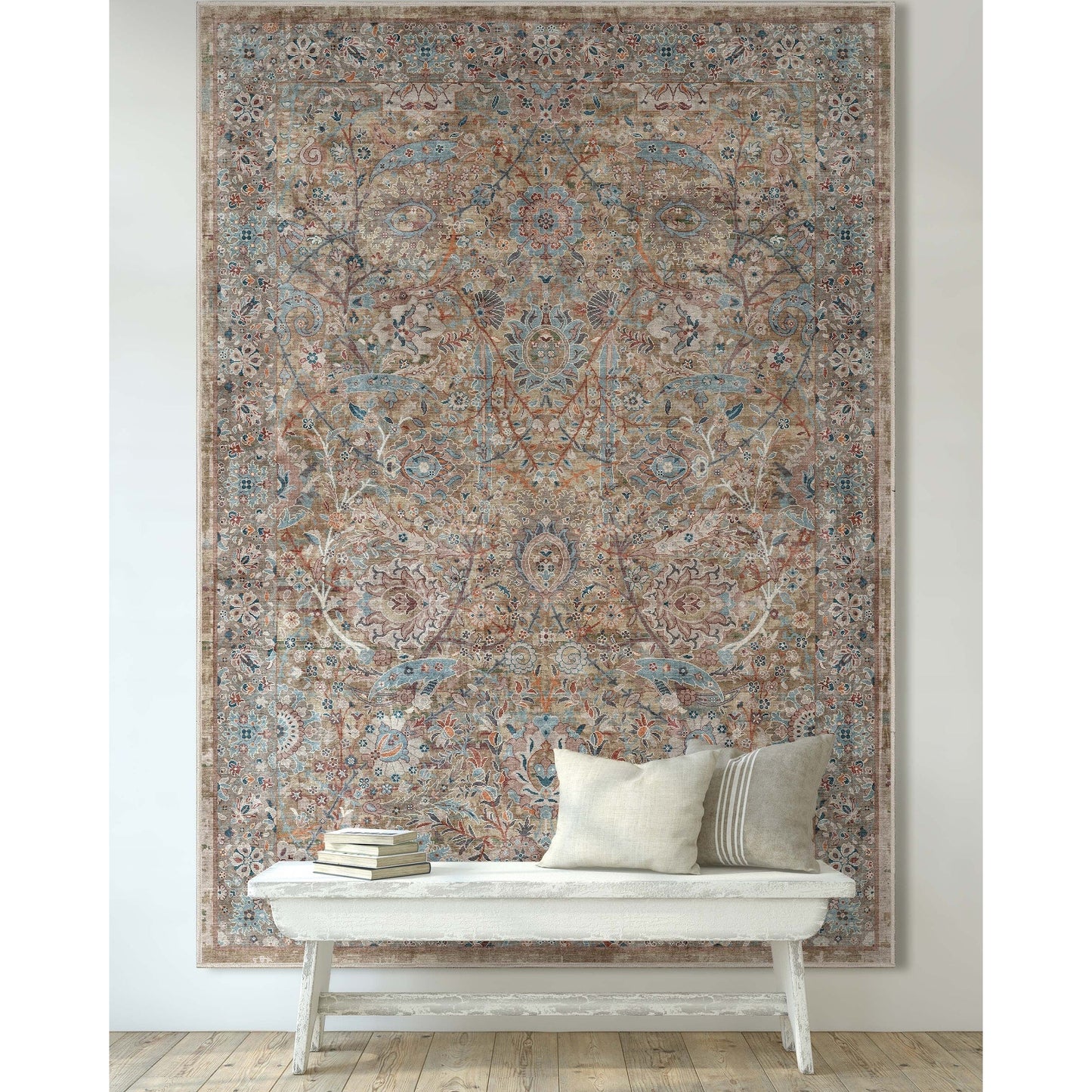 Well Woven Asha Vintage Emilia Flat-Weave Area Rug