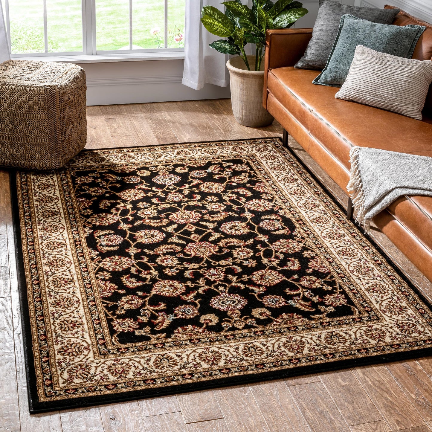 Well Woven Barclay Sarouk Oriental Persian Traditional Area Rug