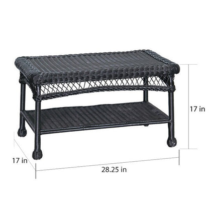 Wicker Patio 4-piece Conversation Set