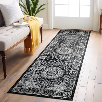 World Rug Gallery Traditional Oriental Medallion Area Rug