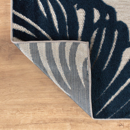 World Rug Gallery Tropical Floral Modern Indoor/Outdoor Area Rug