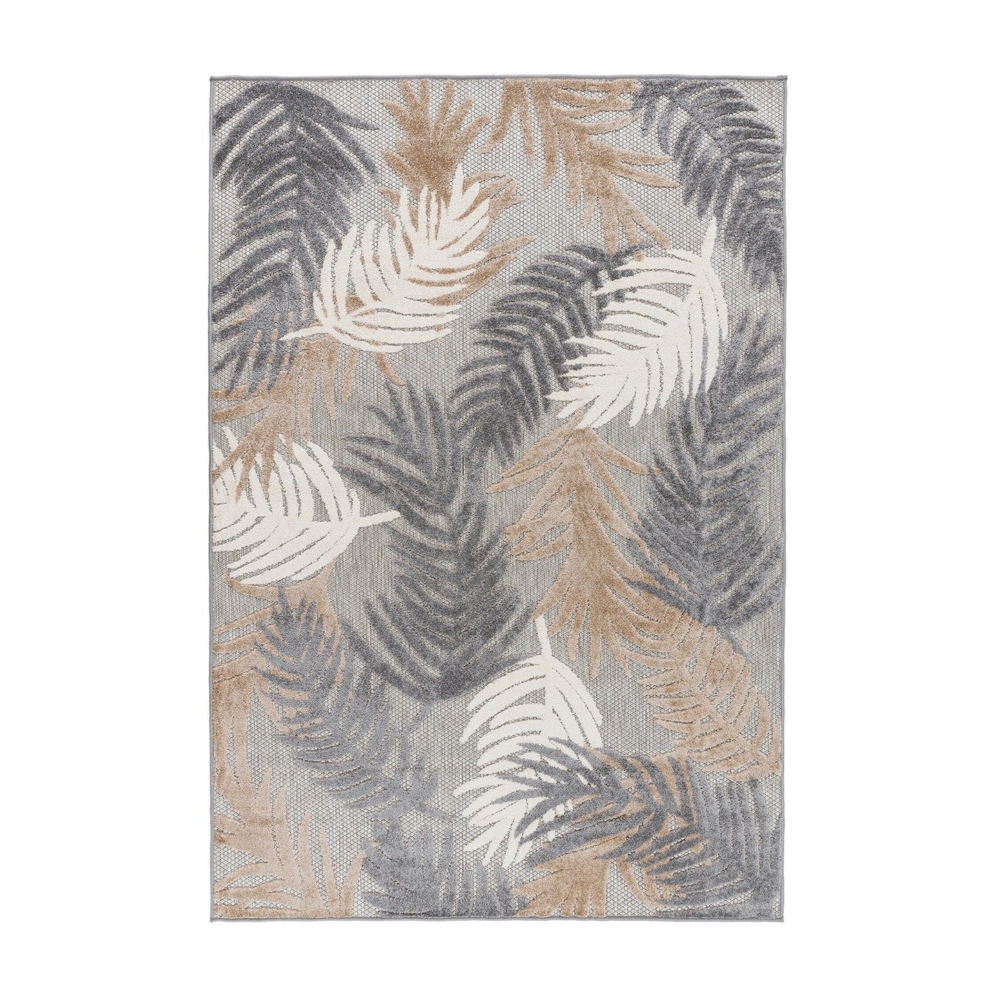 World Rug Gallery Tropical Floral Modern Indoor/Outdoor Area Rug