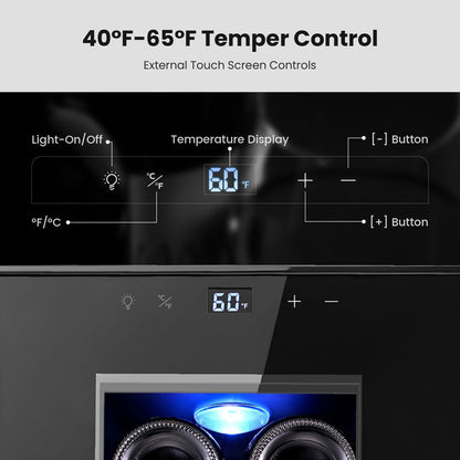Mini-réfrigérateur à vin Yeego pour 8 bouteilles