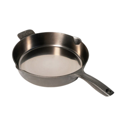 iLiving Seasoned Modern Heirloom Mirror Polished Cast Iron Skillet Pan 12 (2.7/3.7L)